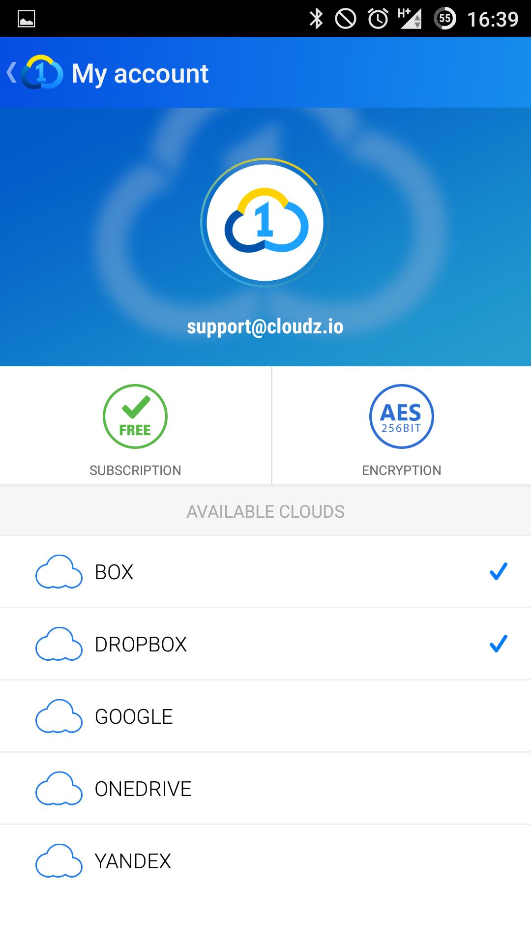 Encrypted Data Storage: Cloudz