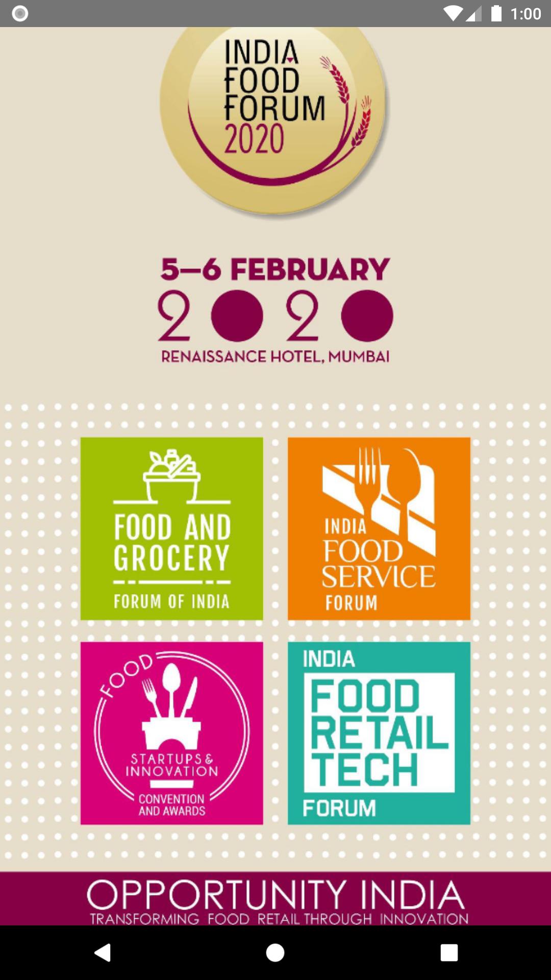 India Food Forum