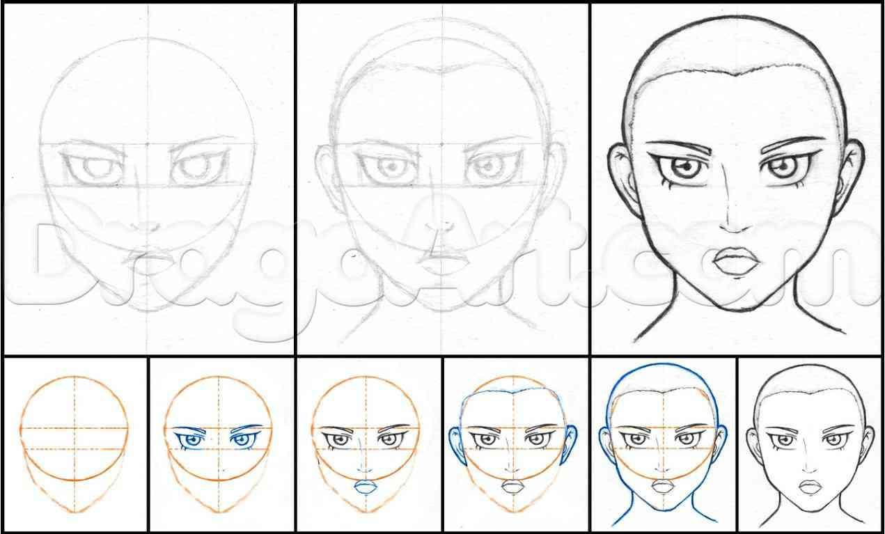 How To Draw Anime Step by Step For Beginners