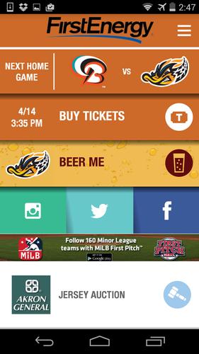 MiLB In The Park