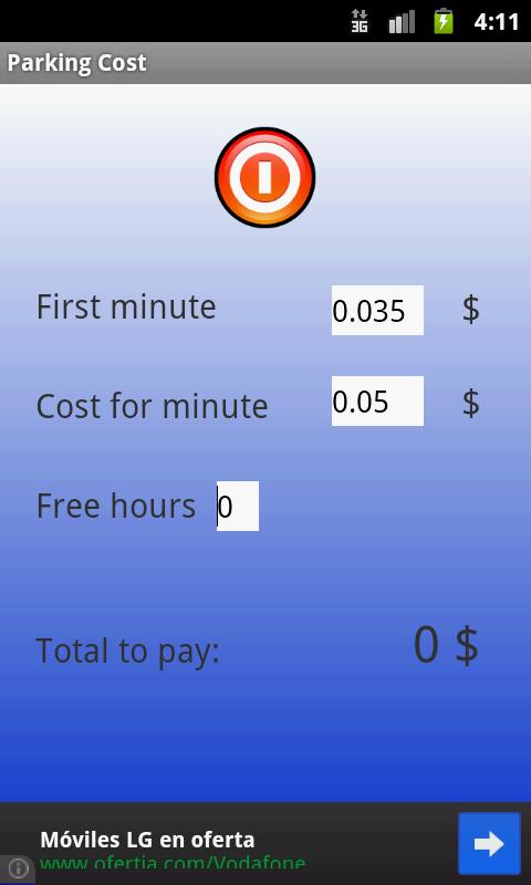 Parking Cost Car