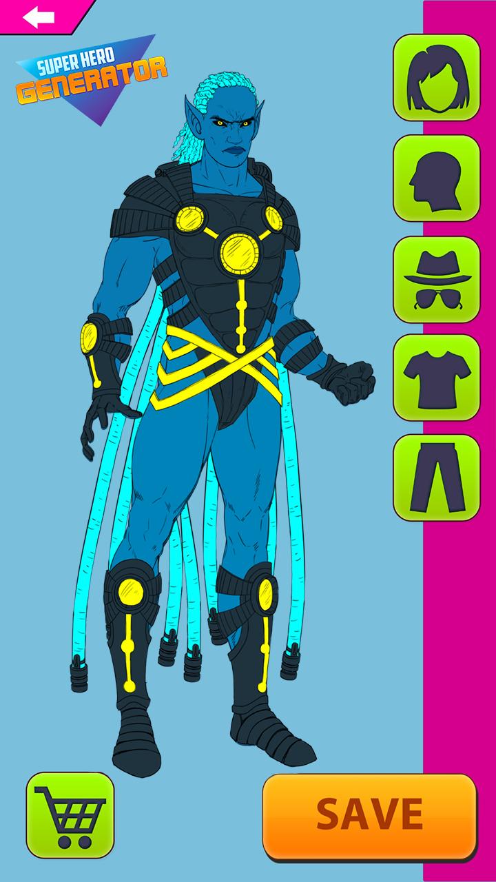 Super Hero Generator
