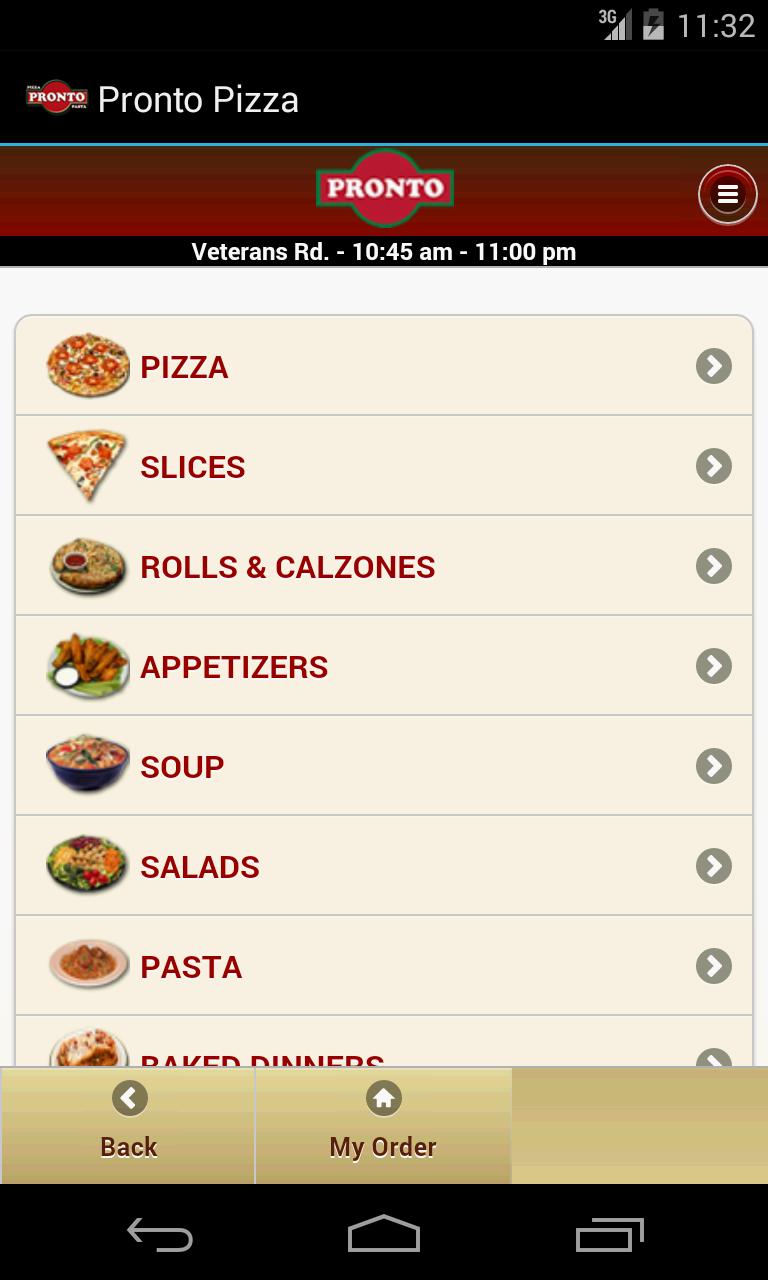 Pronto Pizza