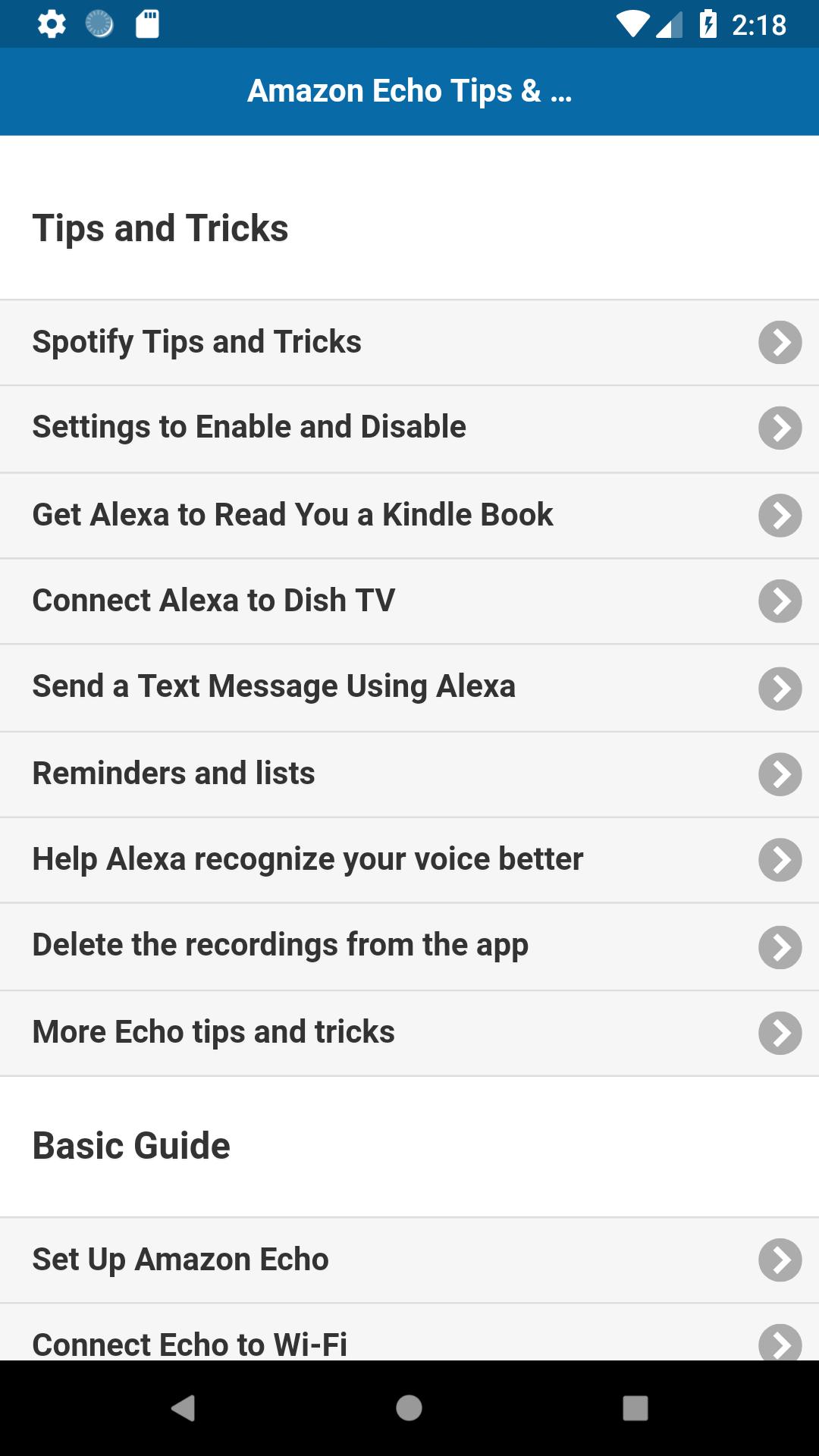 Tips and Tricks for Amazon Echo