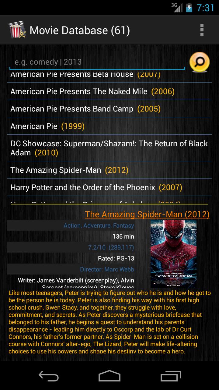 Movie Database
