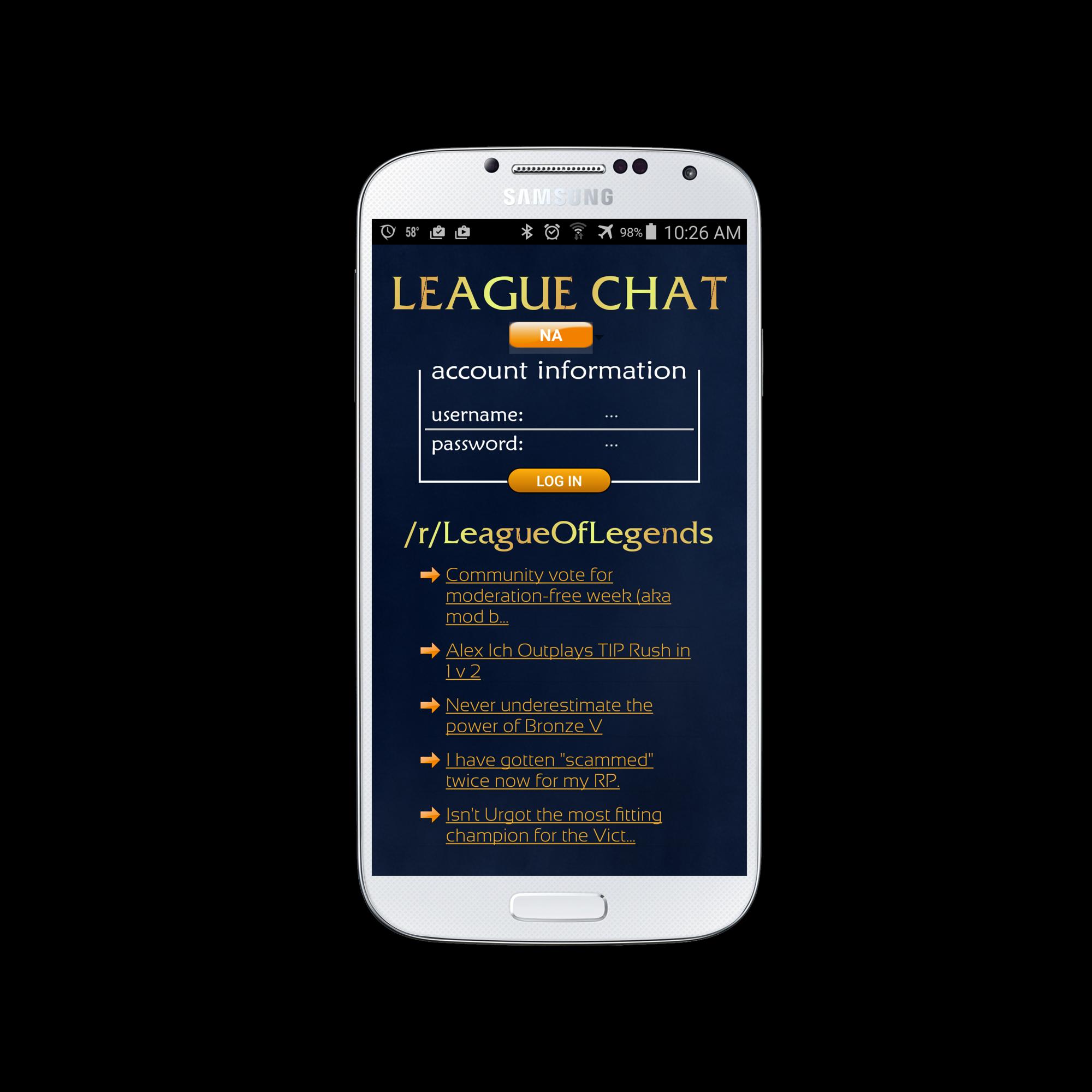 LeagueChat
