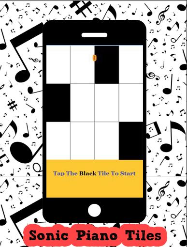 Sonic piano tiles