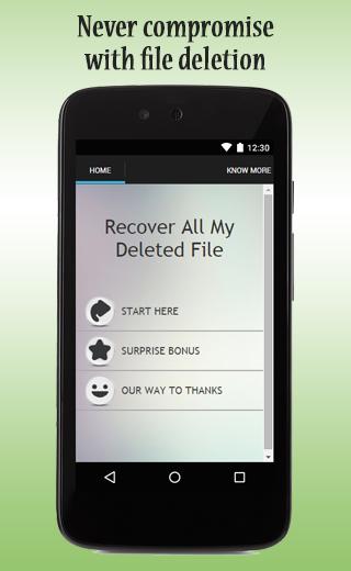 Recover All My Delete File Tip