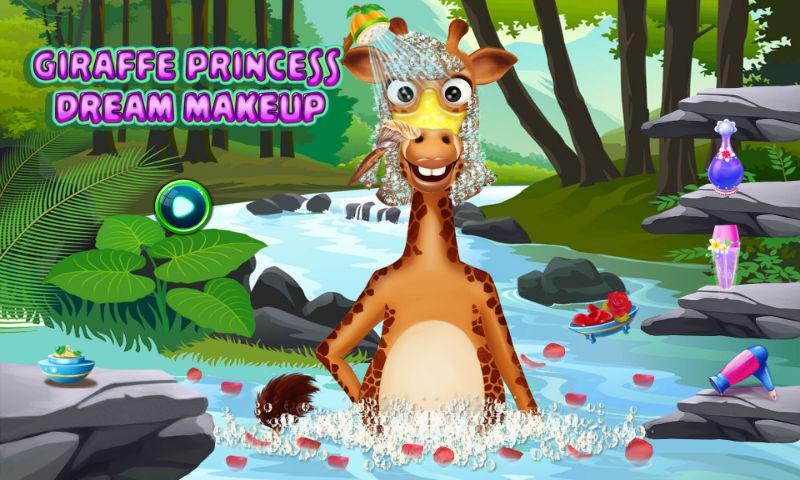 Giraffe Princess Dream Makeup