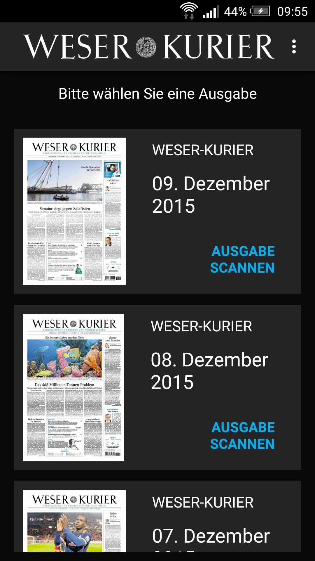 WESER-KURIER Live