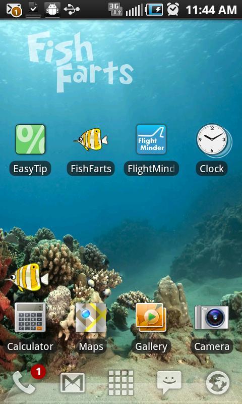 FishFarts Live Wallpaper