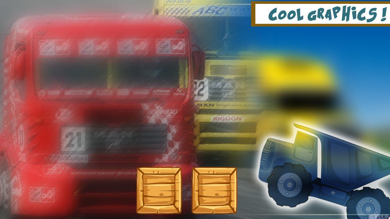 Hill Drive Speedy Truck Racing