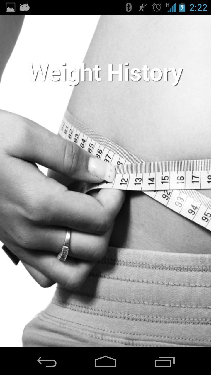 Weight History (Diet Calendar)