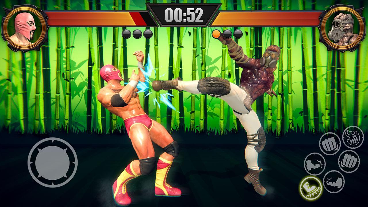 Real Karate Fighting 2019: Wrestling Games