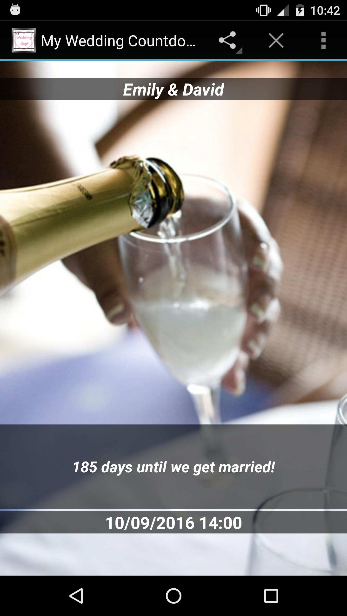 My Wedding Countdown