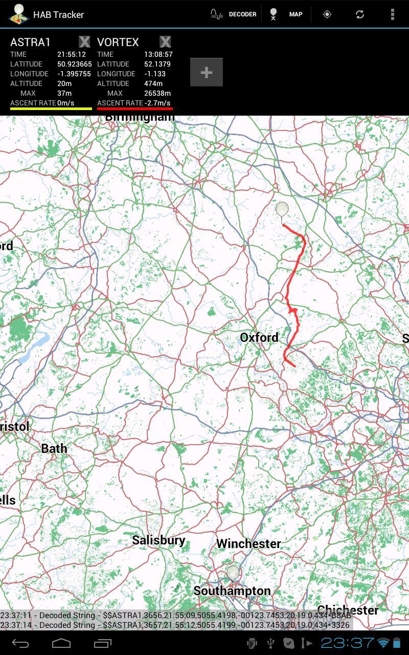 HAB Modem and Tracker