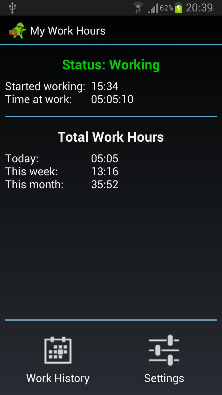 My Work Hours