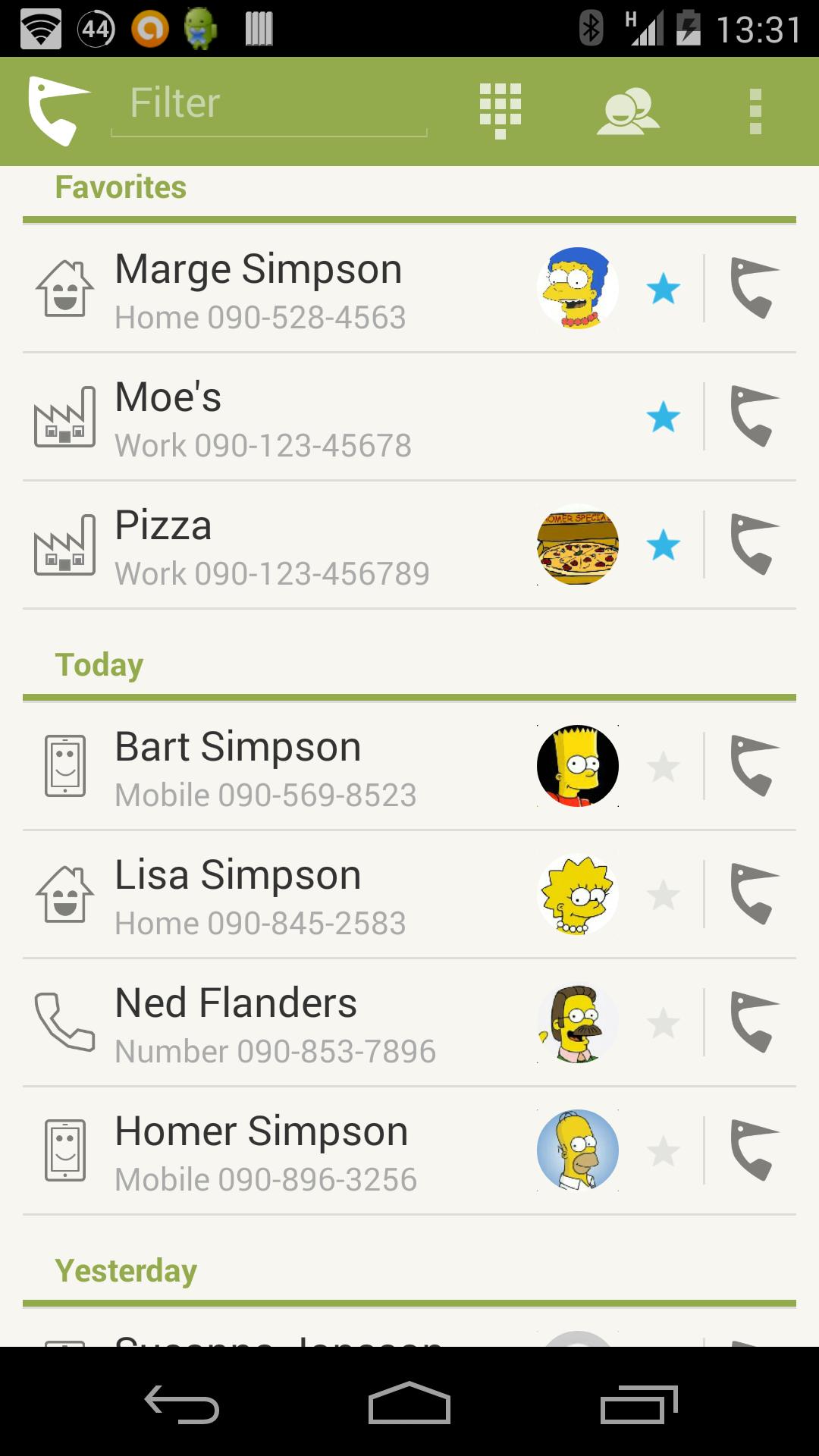 Callpecker - smarter call log