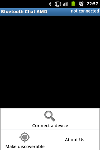 Bluetooth Chat AMD