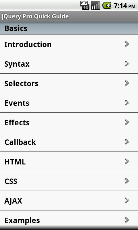 jQuery Pro Quick Guide Free