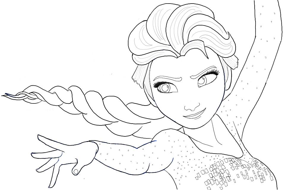 How to draw Frozen