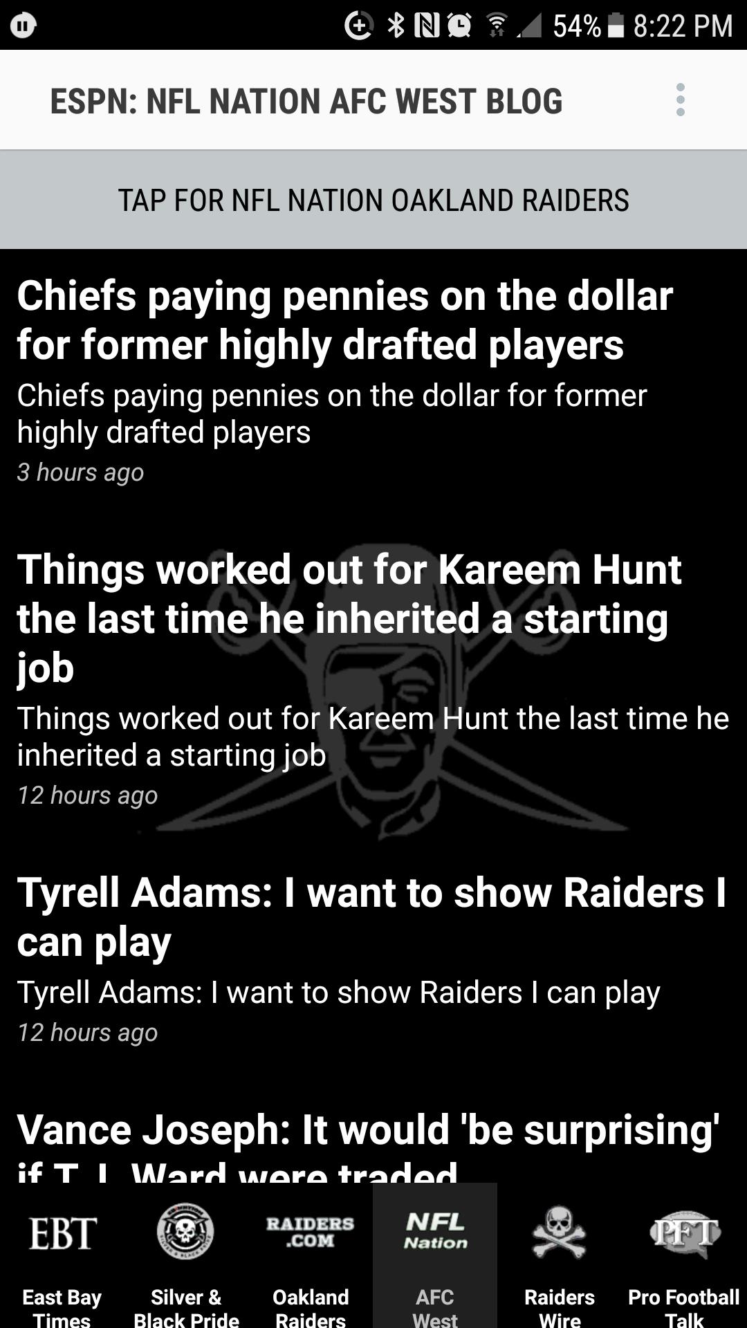 JD's Oakland Raiders News