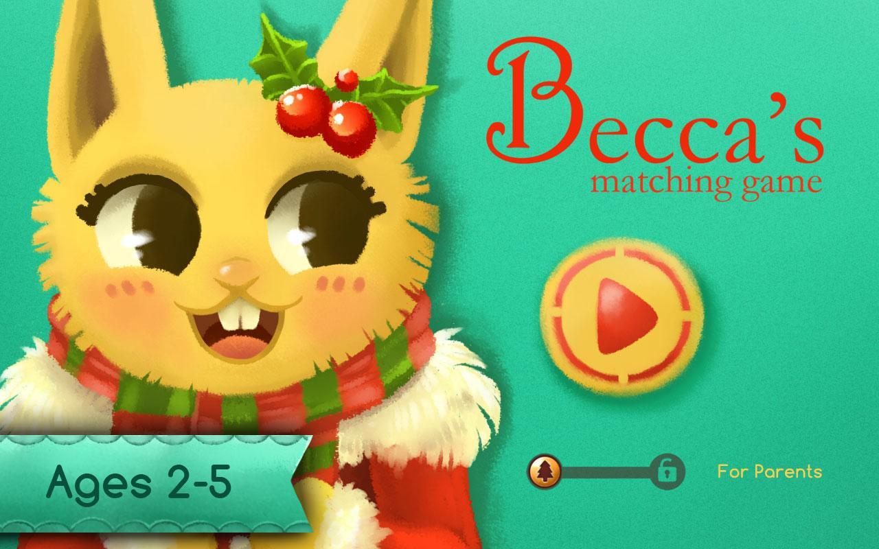 Becca's Matching Game (Xmas)