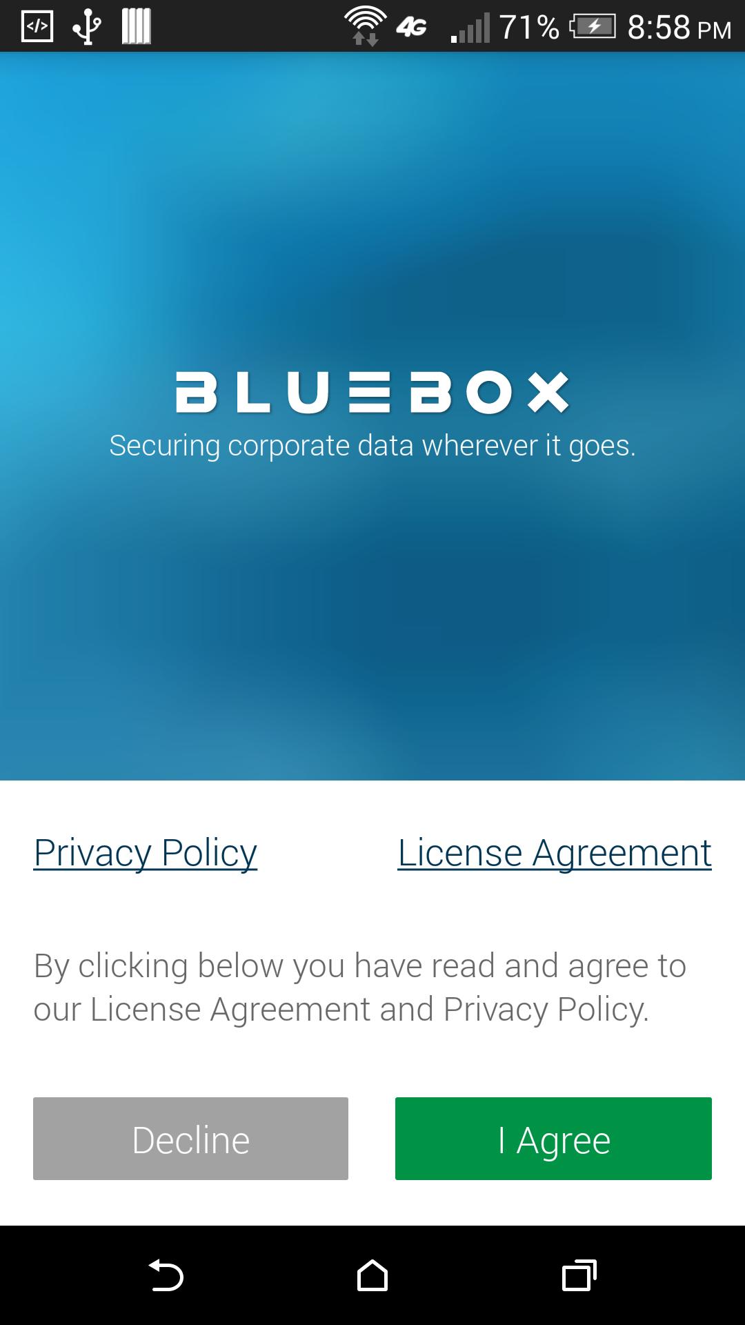 Bluebox Security
