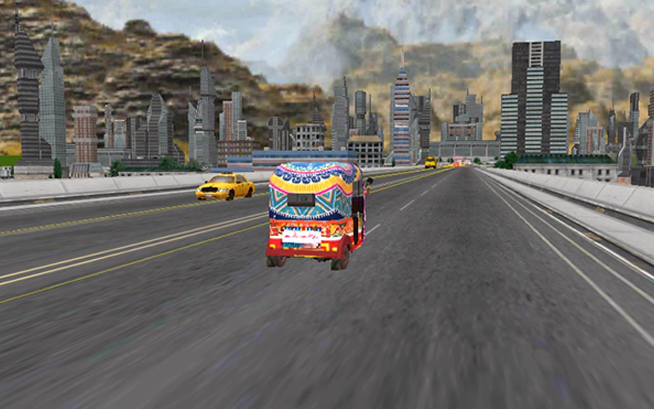 Asian Tuk Tuk Rickshaw Driver