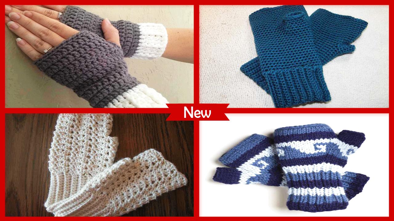 Easy Crochet Fingerless Gloves