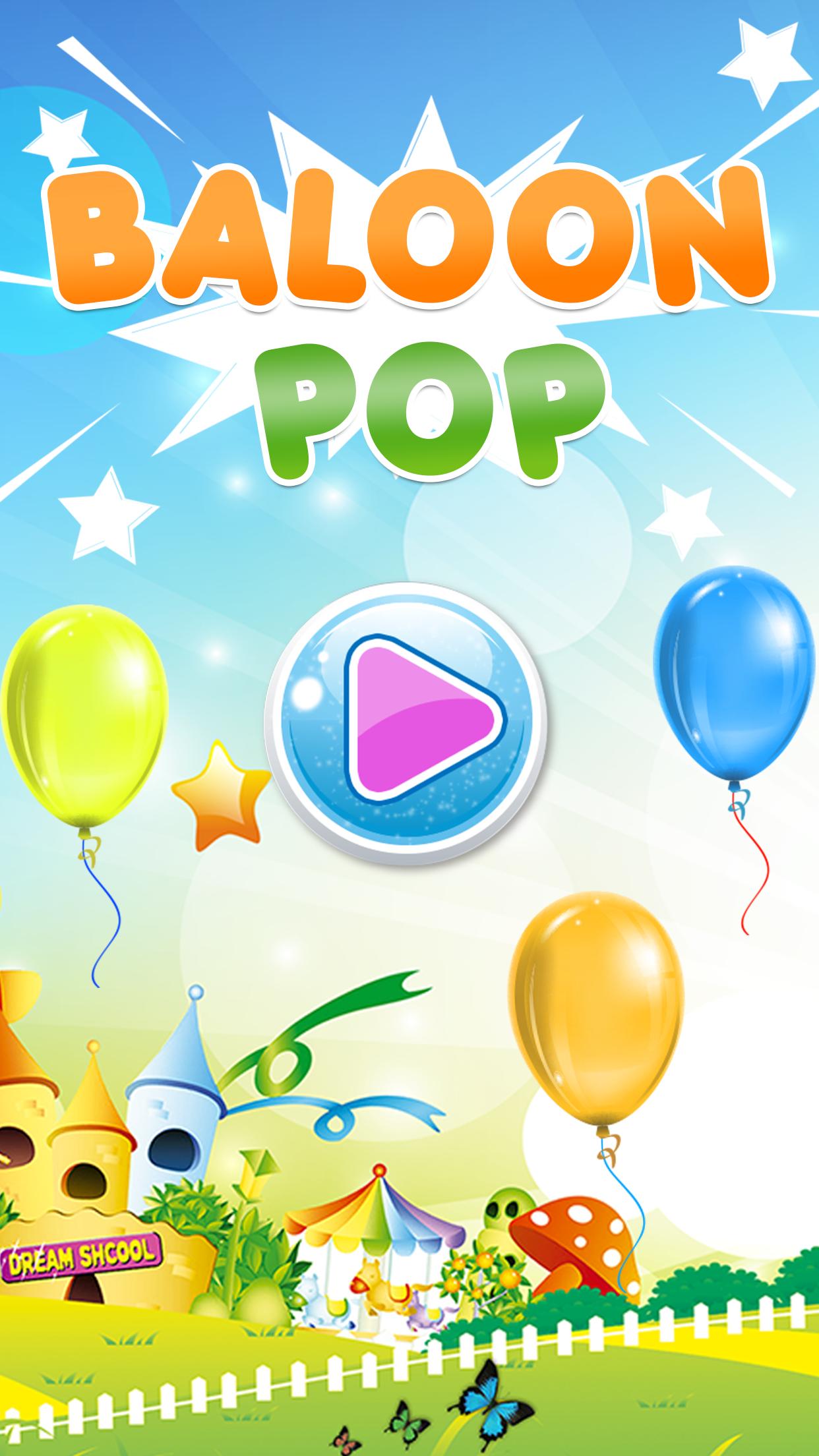 Balloon Pop Kids Game
