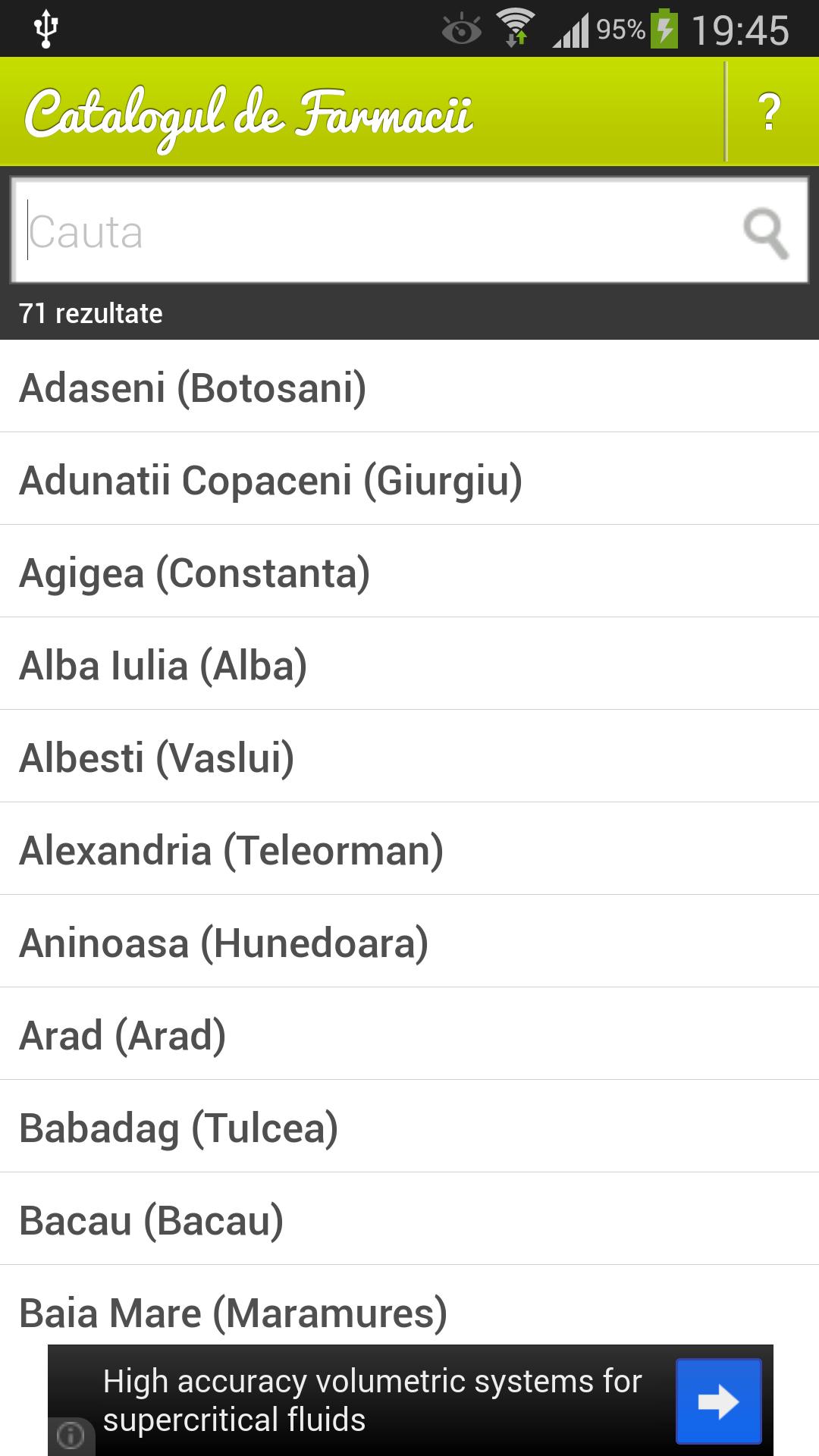 Catalogul de Farmacii