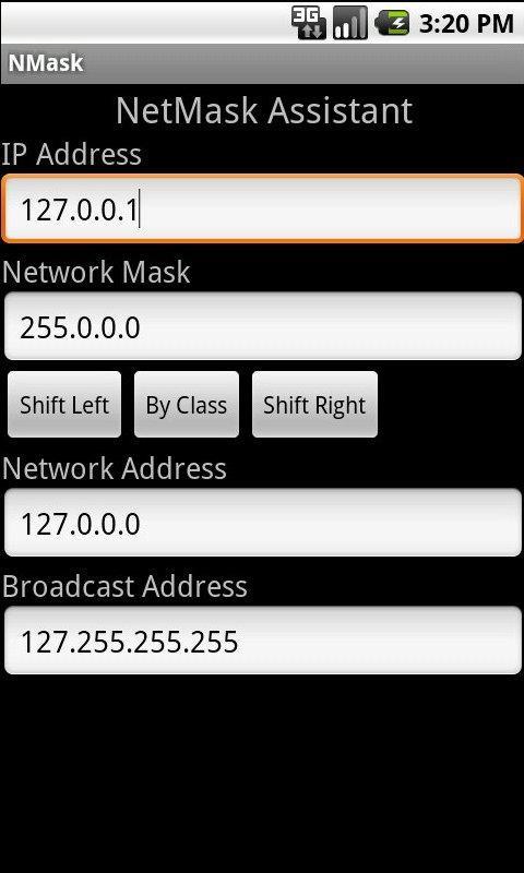 Netmask Assistant