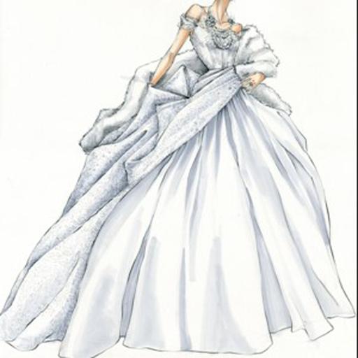Drawing Beautiful Dress