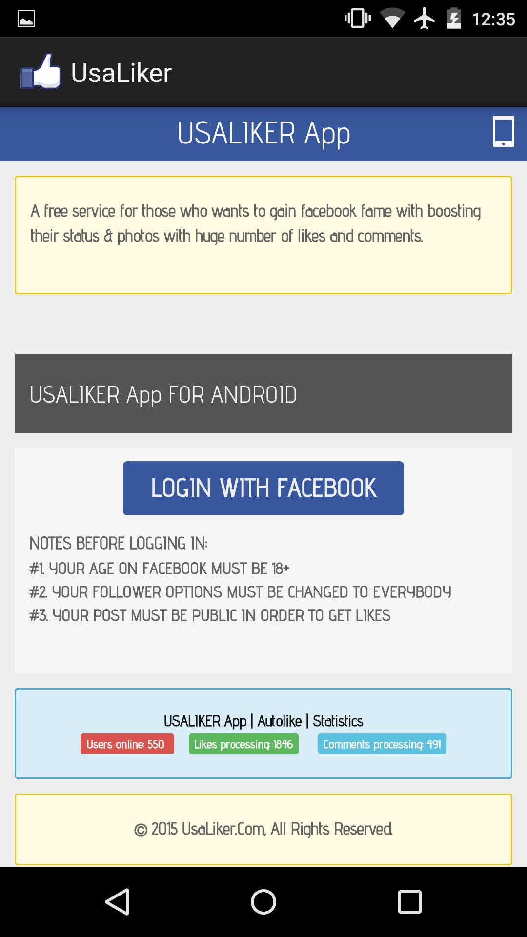 Fb Auto Liker - Get fb likes