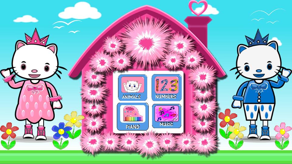 Happy Kitty Piano Animals&Numbers Learn