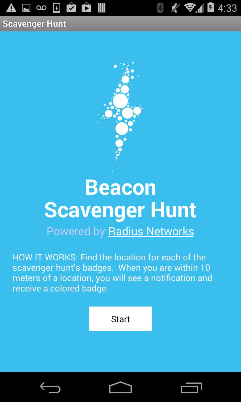 Beacon Scavenger Hunt