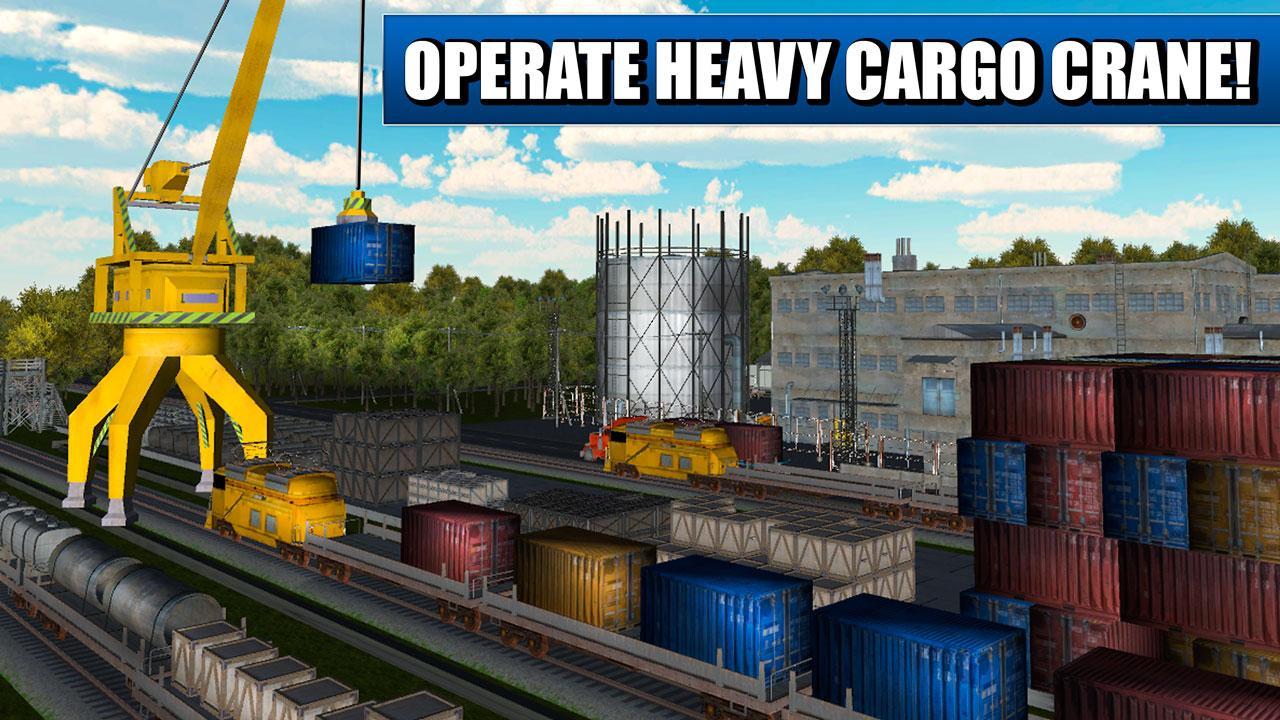Railway Cargo Crane Simulator