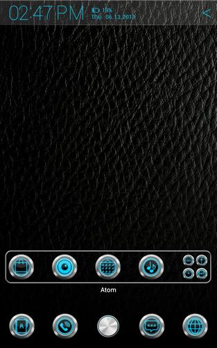 Dark Night Atom theme