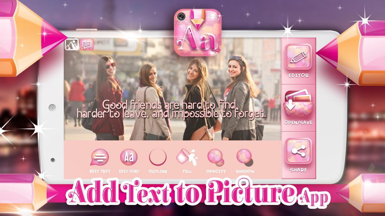 Add Text to Picture App