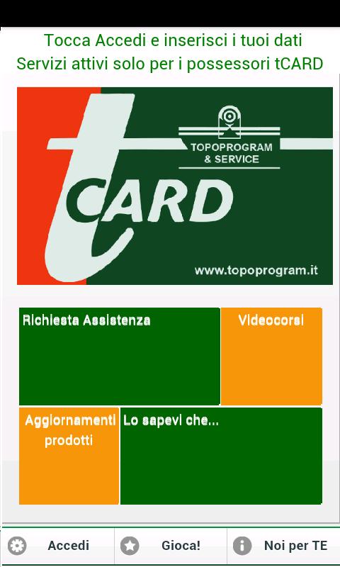 SOS tCARD