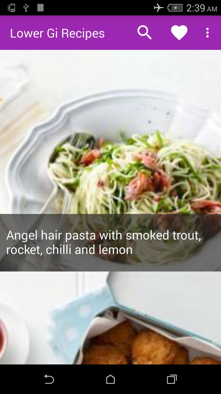 Lower Gi Diet Recipes