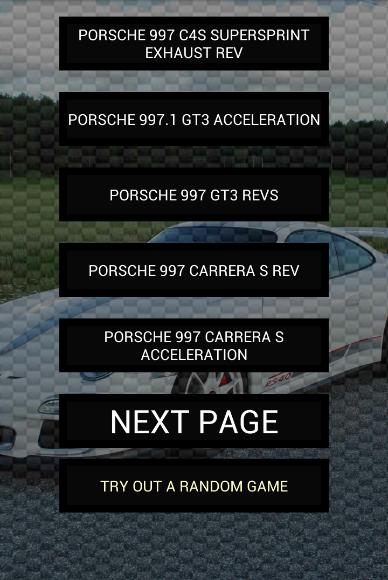 Engine sounds of 997