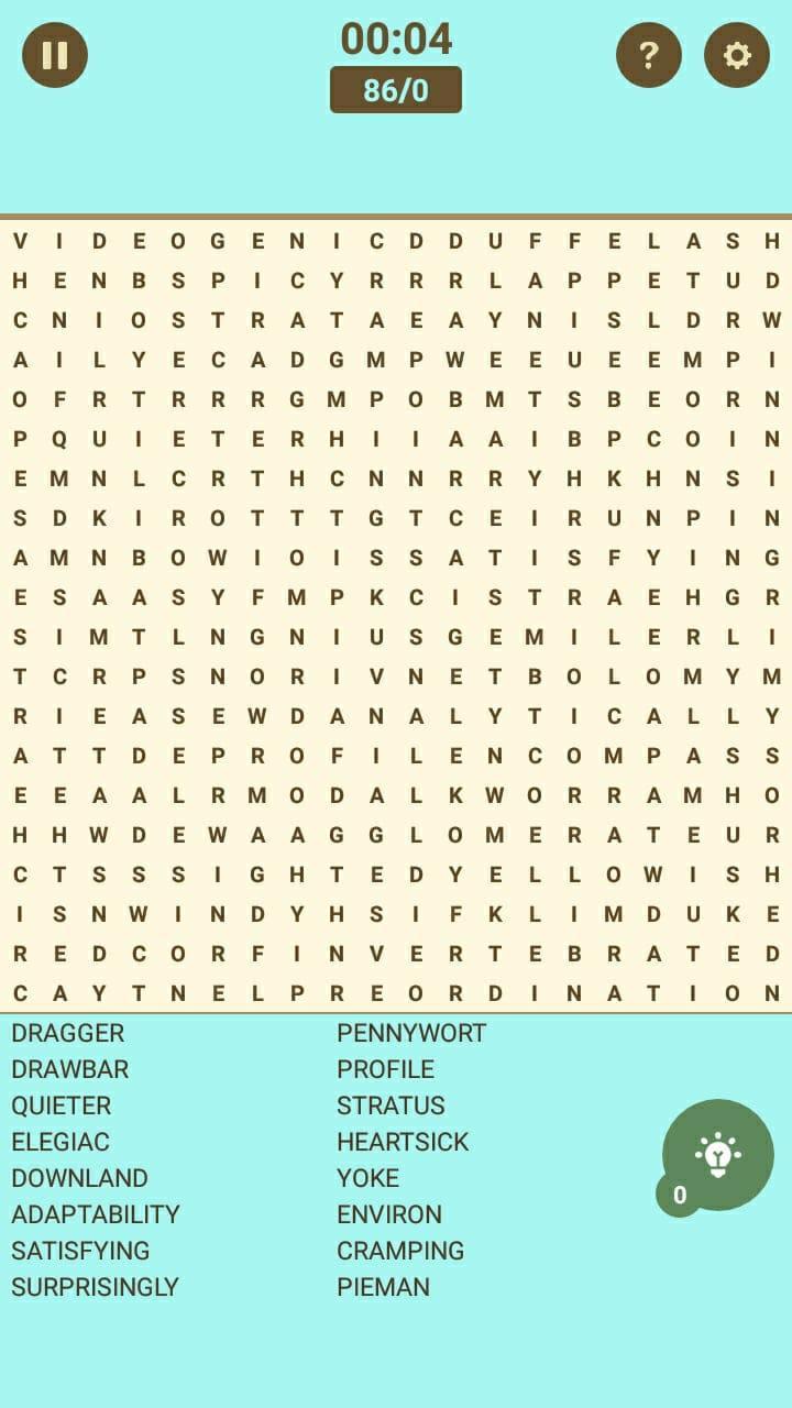 Word search game 2019 updated