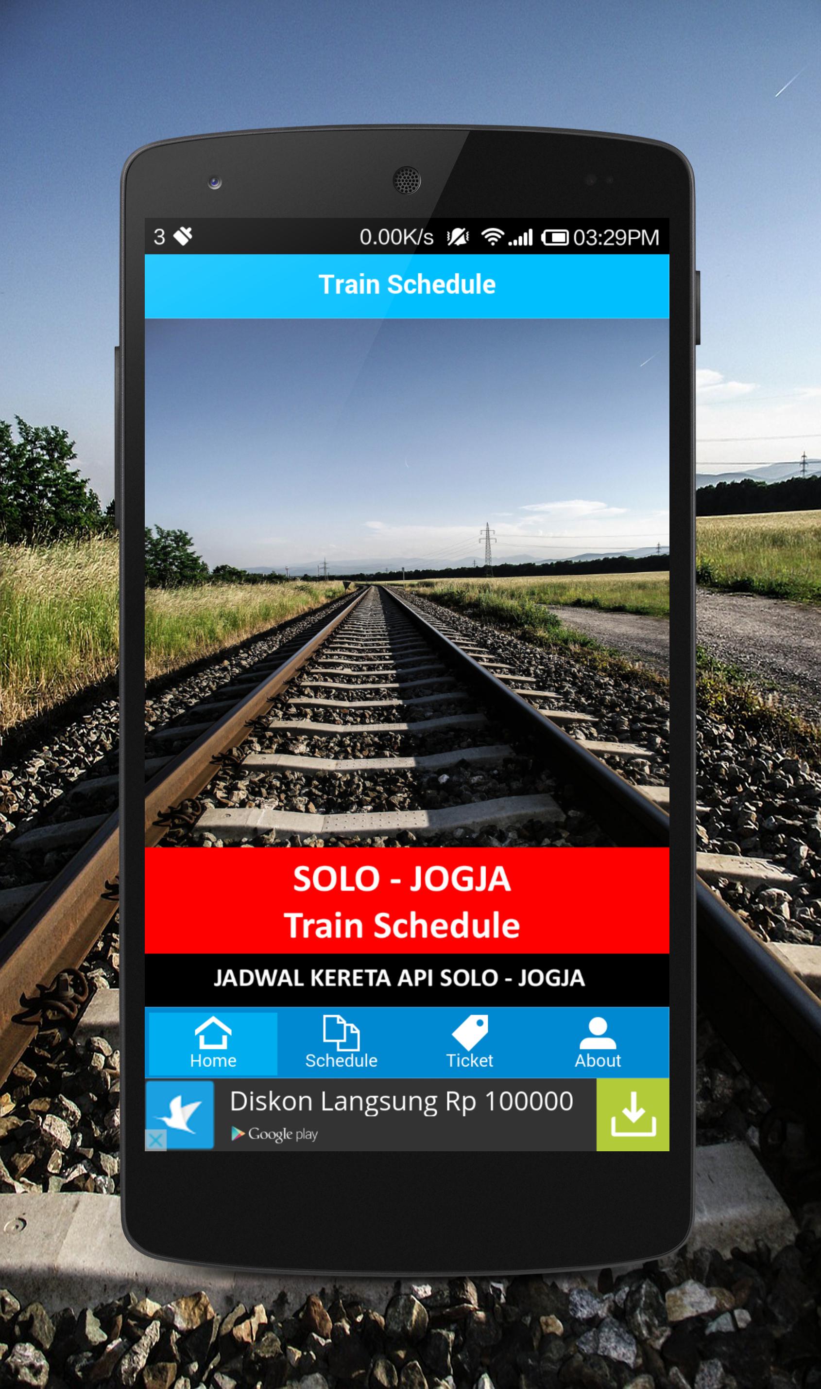 Jadwal KA Lokal Solo Jogja