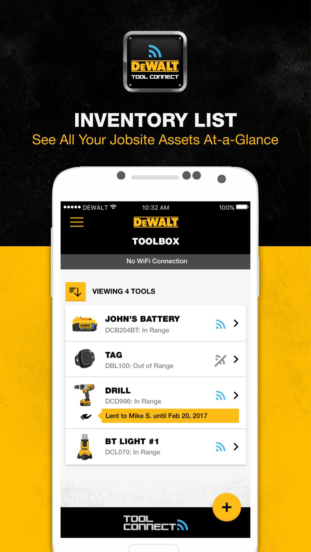 DEWALT Tool Connect