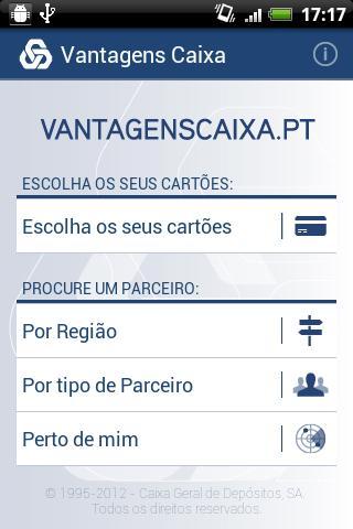 Vantagens Caixa
