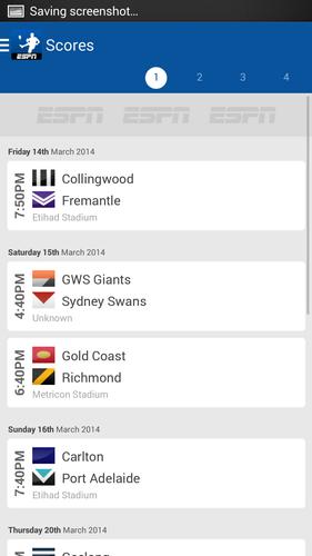 AFL Live Scores - Footy Now