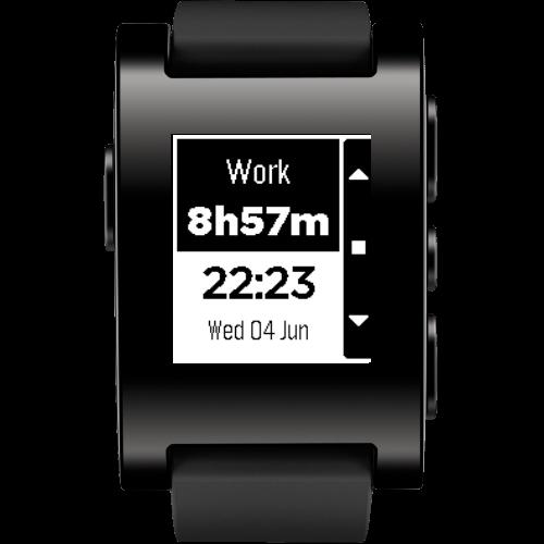 Time Balance for Pebble