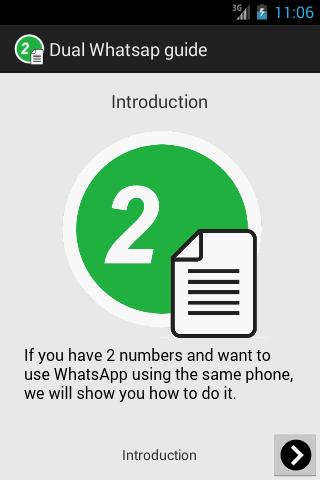 Dual Whatsap guide